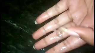 Horny Desi girl Srija hot piss together with cumming video