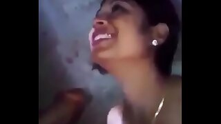 Feeble-minded Indian Wife taking Husband's dick for chief time